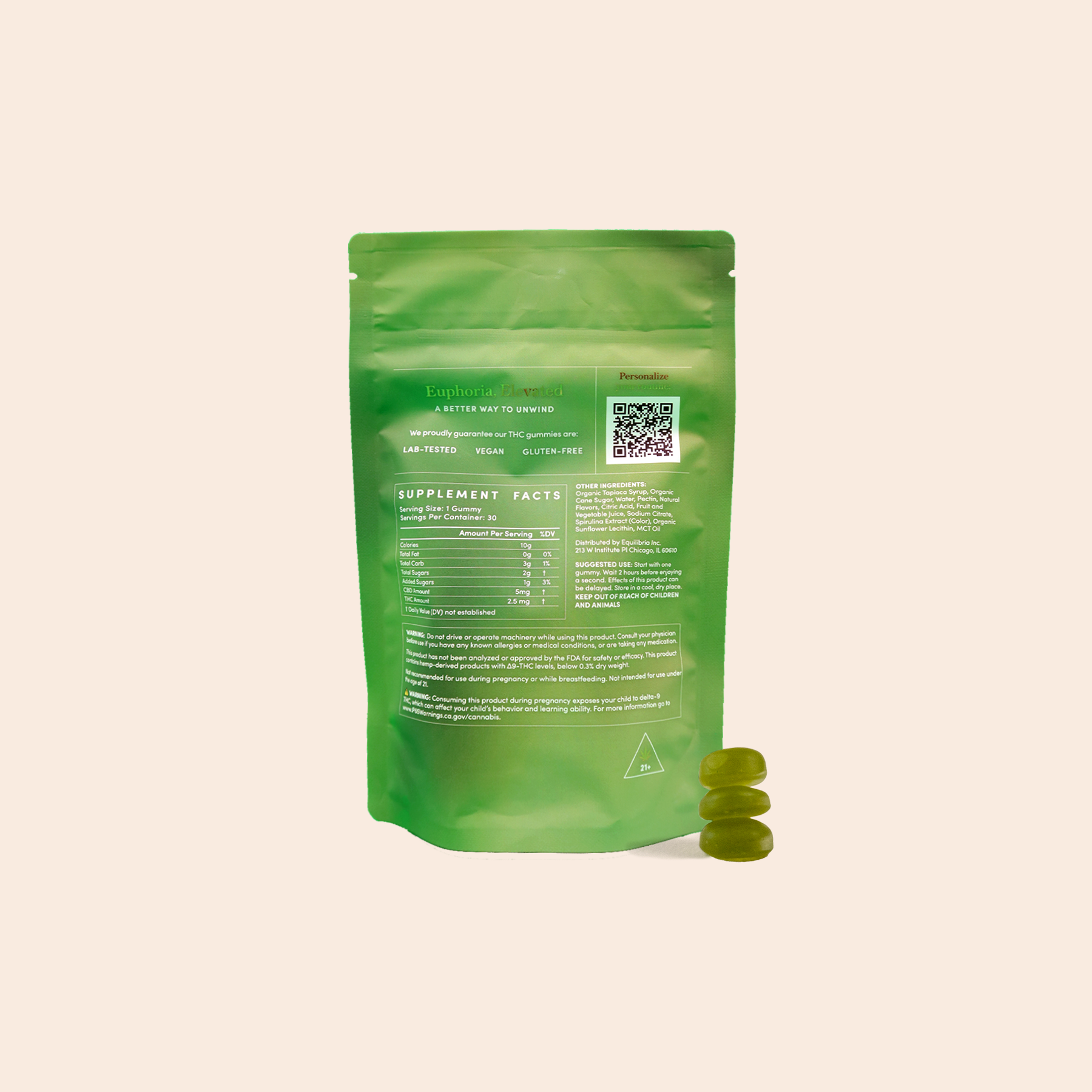 Ellevate THC Gummies - Orchard Apple